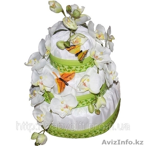 Слепки ручек и ножек, торты из подгузниковов, бэби-букеты