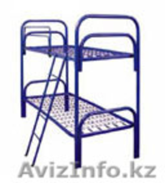 Армейские металлические кровати, двухъярусные кровати для детских лагерей. опт. - Изображение #1, Объявление #1422059